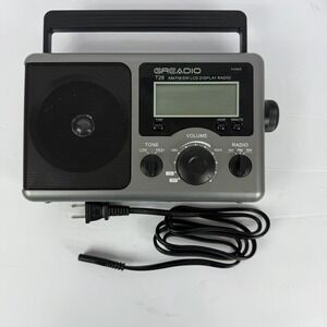 Greadio Portable Shortwave Radio with Best Reception,AM FM Transistor,LCD Dis...